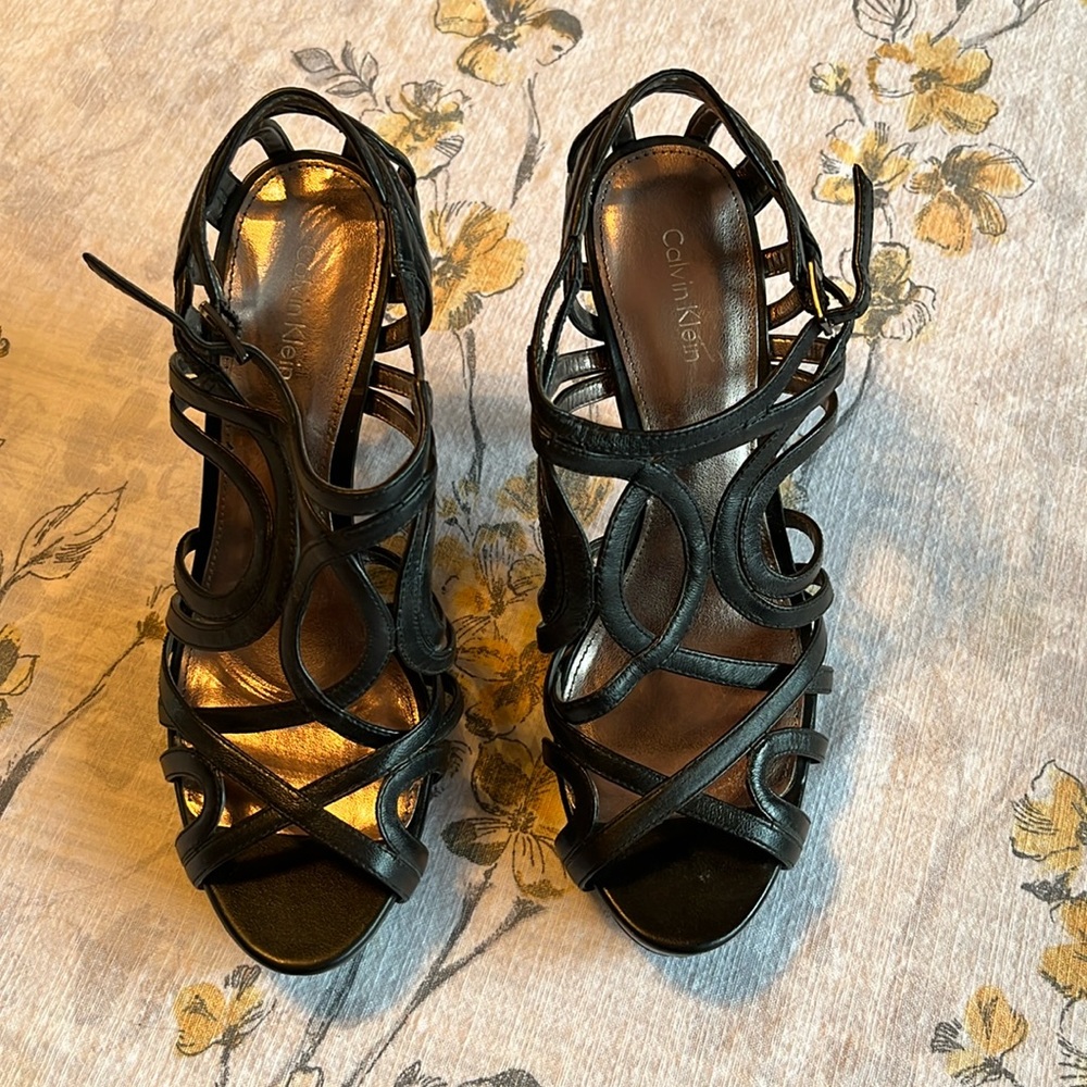 Calvin Klein Dylan Stiletto Heels Size 8 - gently used